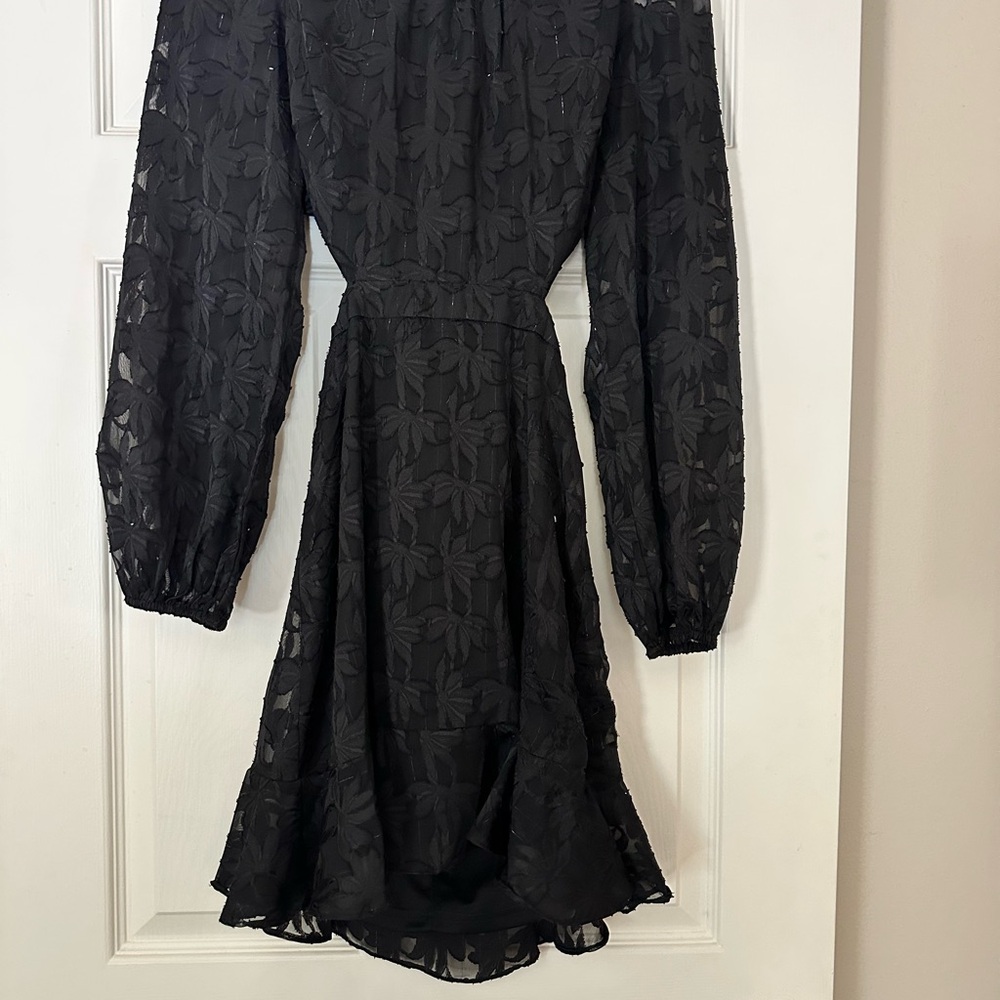 Elegant Black Lace Dress